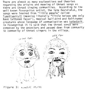 Inuit throat singing